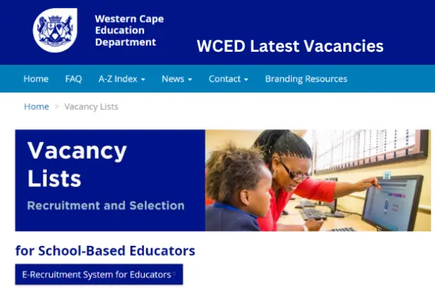 Wced Latest Vacancies August Explore The Best Of South Africa