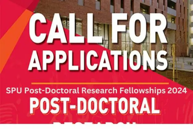 SPU Post-Doctoral Research Fellowships 2024 - Explore The Best Of South ...